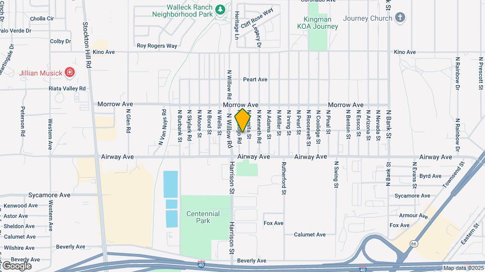 3550 N Verdugo Rd Map and Location Details