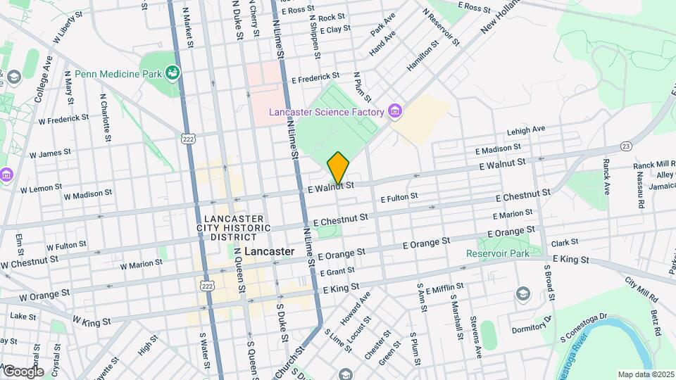 247 N Shippen St Mapa y Detalles de la Ubicación