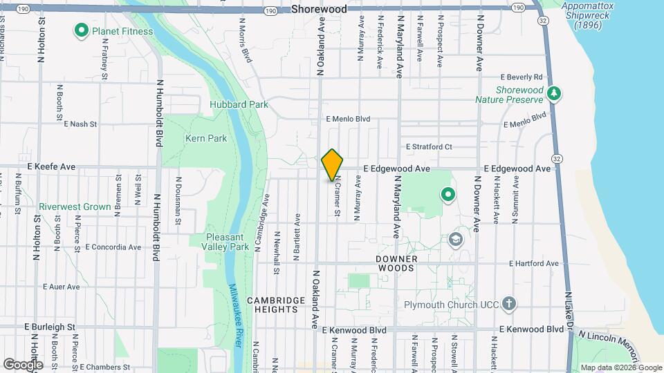 3469 N Cramer St, Unit 1 Mapa y Detalles de la Ubicación