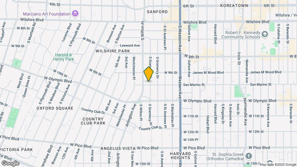 Gramercy Apartments Map and Location Details