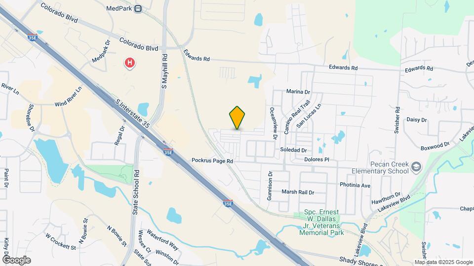 4717 Colosseum Wy Map and Location Details