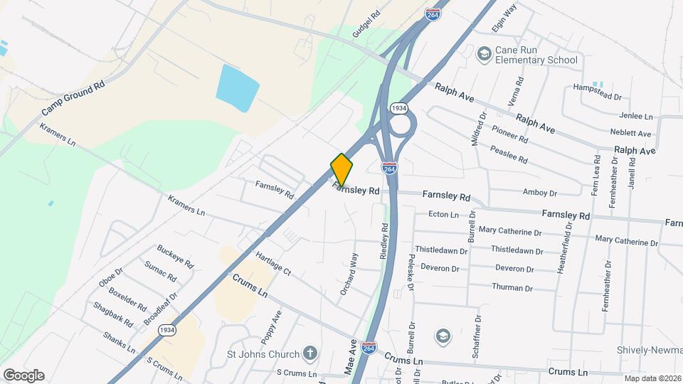 2420 Farnsley Rd Map and Location Details