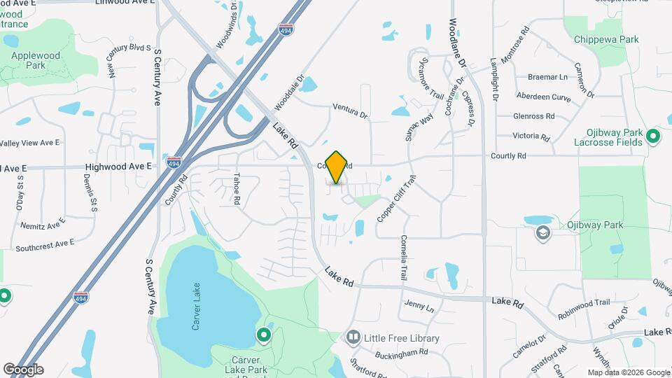 2466 Cobble Hill Alcove Map and Location Details