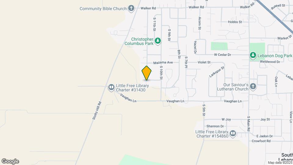 3215 S 12th St Map and Location Details