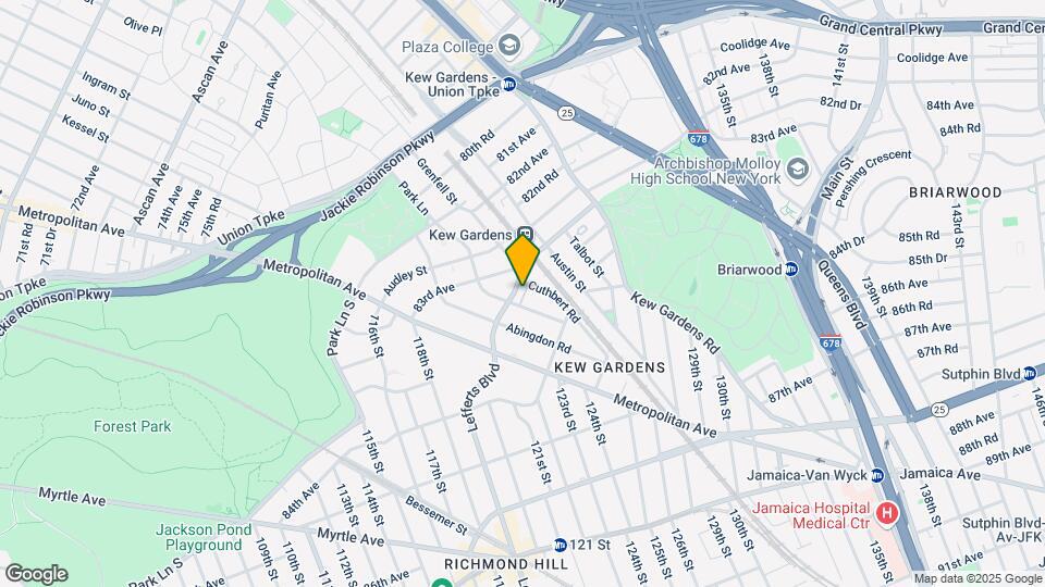 8165 Lefferts Blvd Map and Location Details