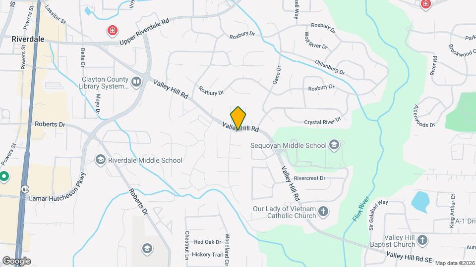 164 Valley Hill Rd Map and Location Details