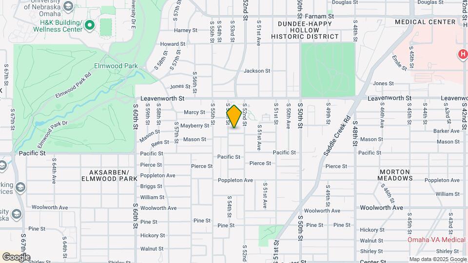 5220 Mason St Map and Location Details