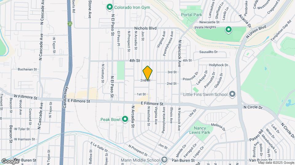 917 2nd St Map and Location Details