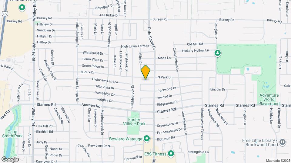 6637 Fair Oaks Dr Map and Location Details