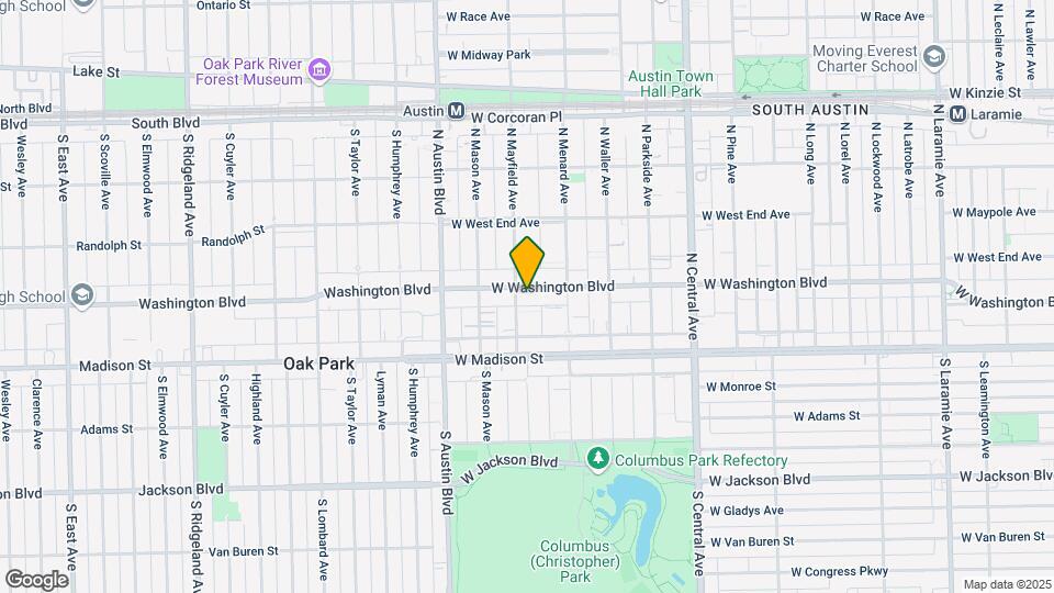 5837-5841 W Washington Blvd Mapa y Detalles de la Ubicación