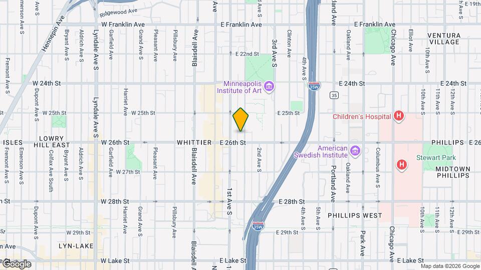 2534 Stevens Ave, Unit First Floor Map and Location Details