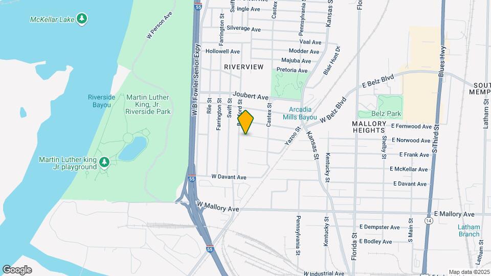 279 W Norwood Ave Mapa y Detalles de la Ubicación
