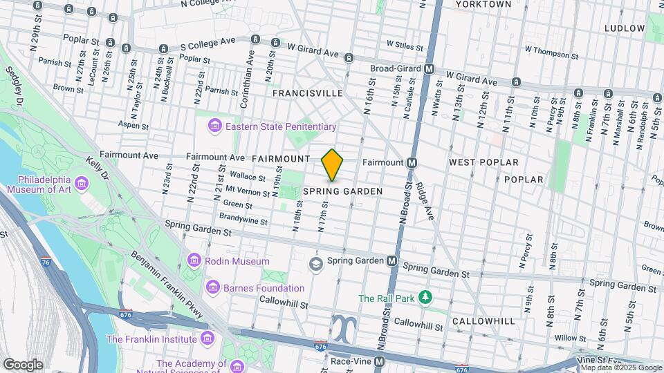 1627 Wallace St Map and Location Details