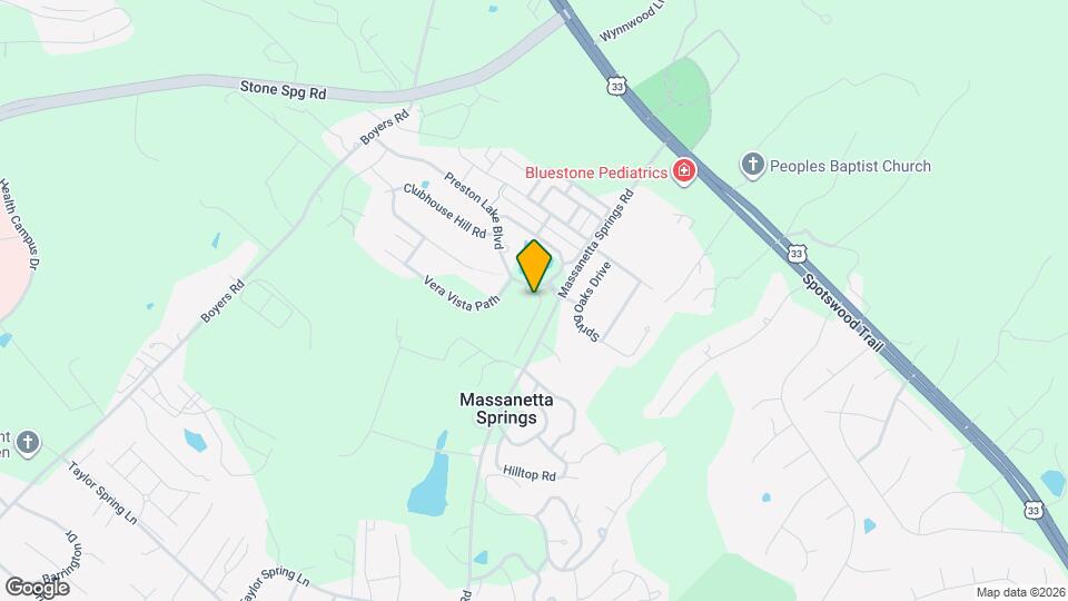 3398 Monterey Dr Map and Location Details