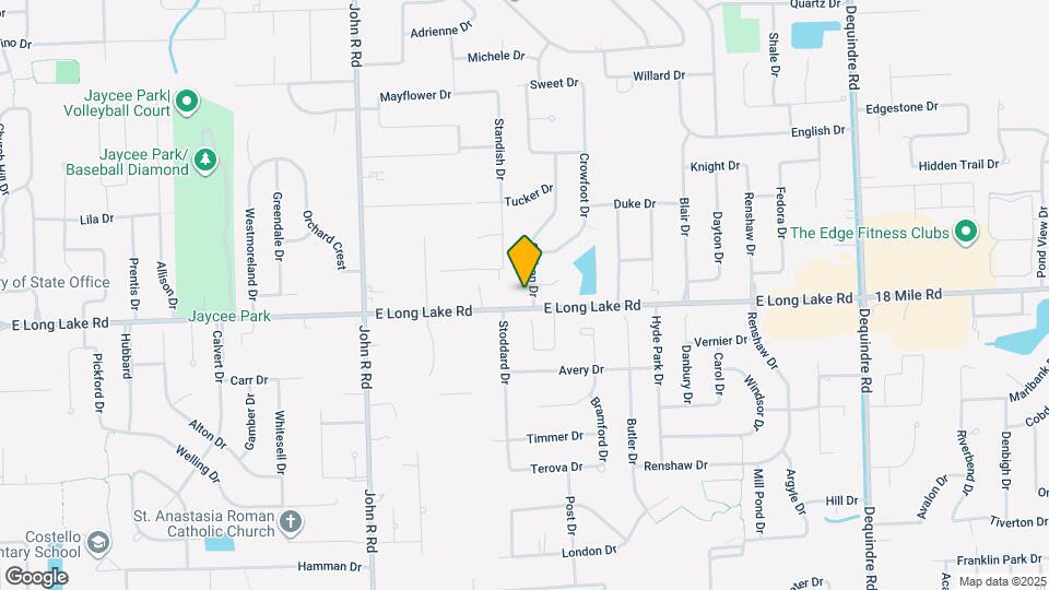 5017 Saffron Dr Map and Location Details