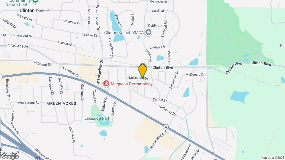 202 McDonald Dr Map and Location Details