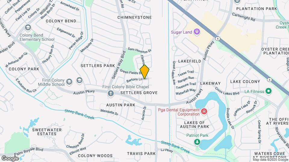 3834 Carya Cir Map and Location Details