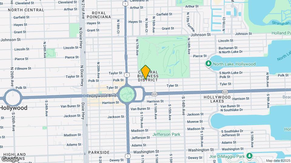 1642 Polk St Map and Location Details