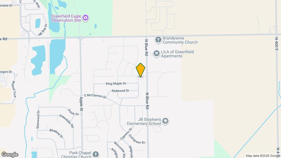 1645 Juniper Ln Map and Location Details