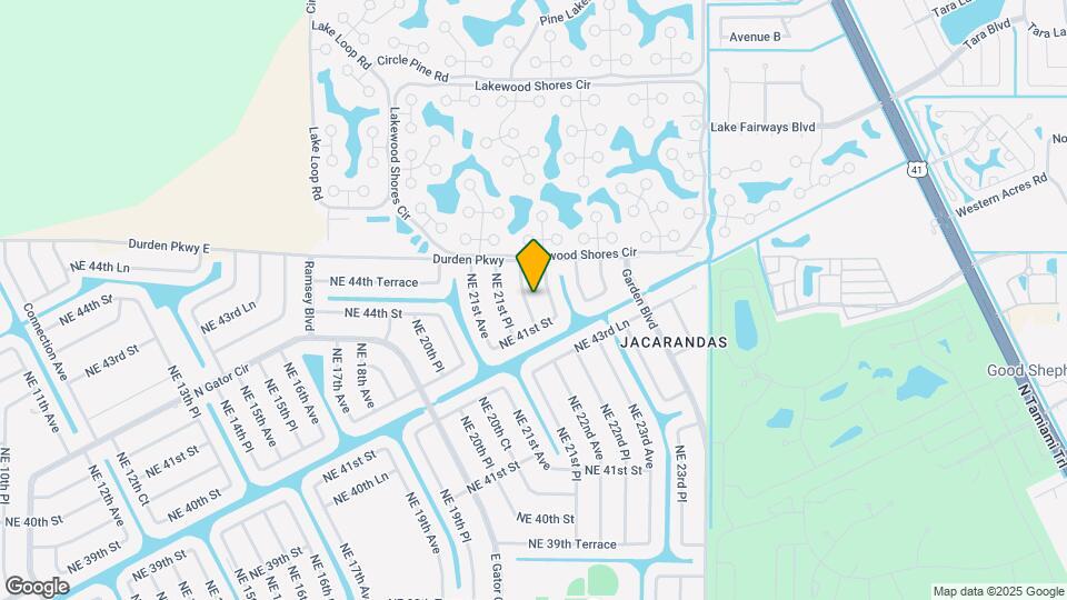 4401 NE 21st Ct Map and Location Details