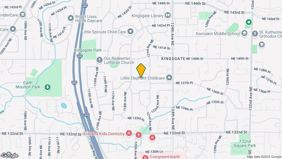12062 NE 137th Ct Map and Location Details