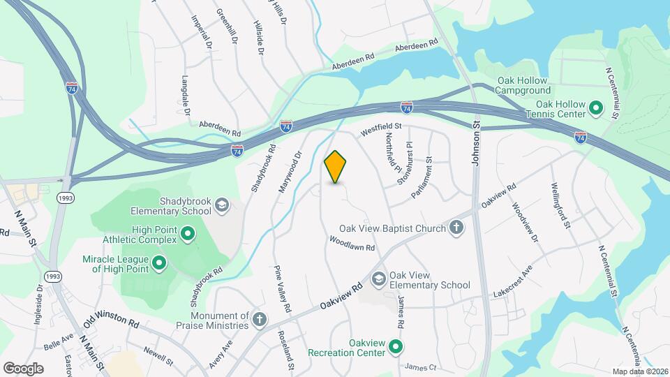 911 James Rd Mapa y Detalles de la Ubicación