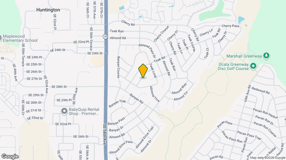 9 Banyan Course Run Map and Location Details