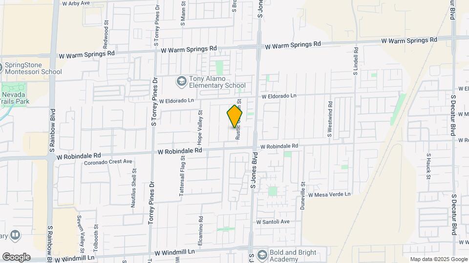 7633 Rustic Galleon St Map and Location Details