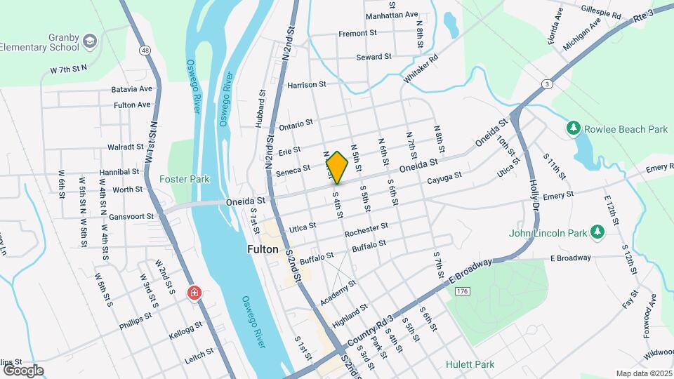 402 Oneida St Map and Location Details