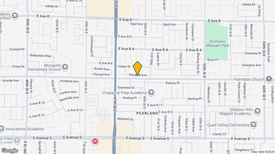 4906 Pacifica Ave Map and Location Details