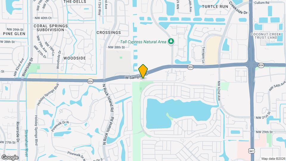 6966 W Sample Rd, Unit 6966 Map and Location Details