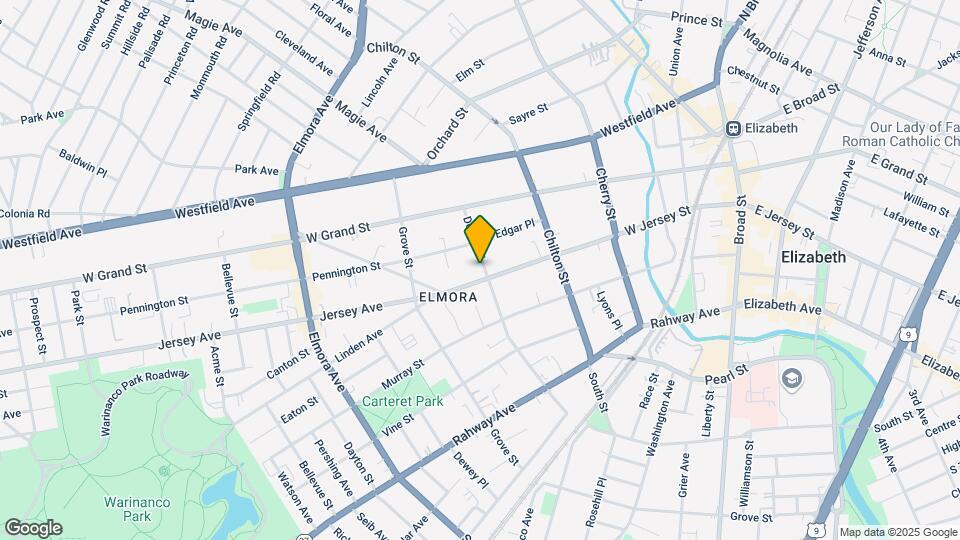 301 W Jersey Ave Map and Location Details