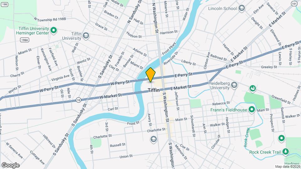 46 S Monroe St Mapa y Detalles de la Ubicación