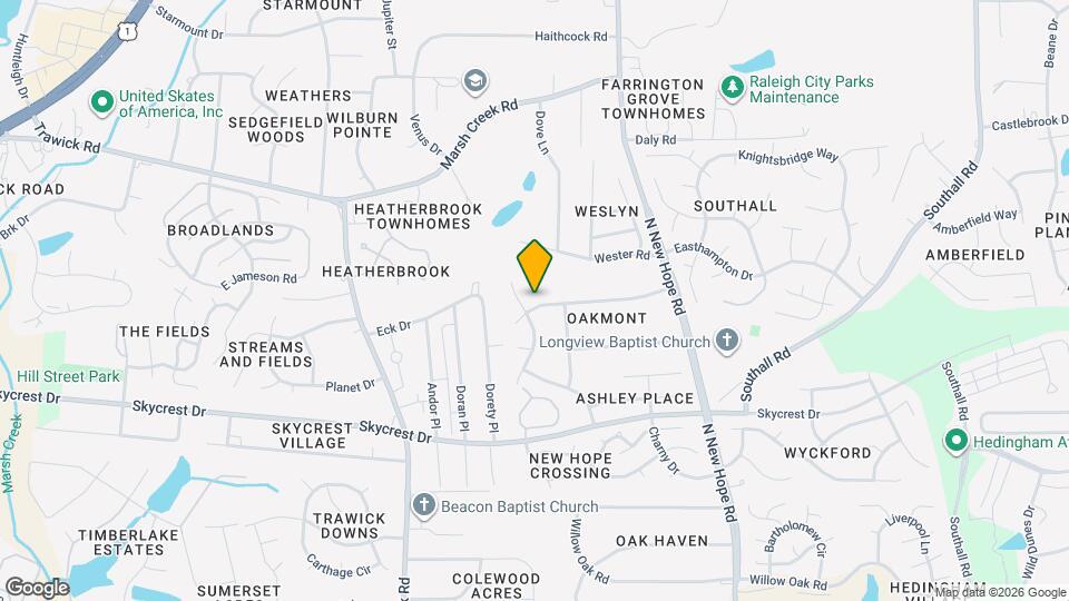 4005 Iverson St Map and Location Details