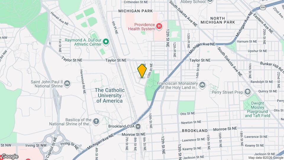 3915 9th St NE Map and Location Details