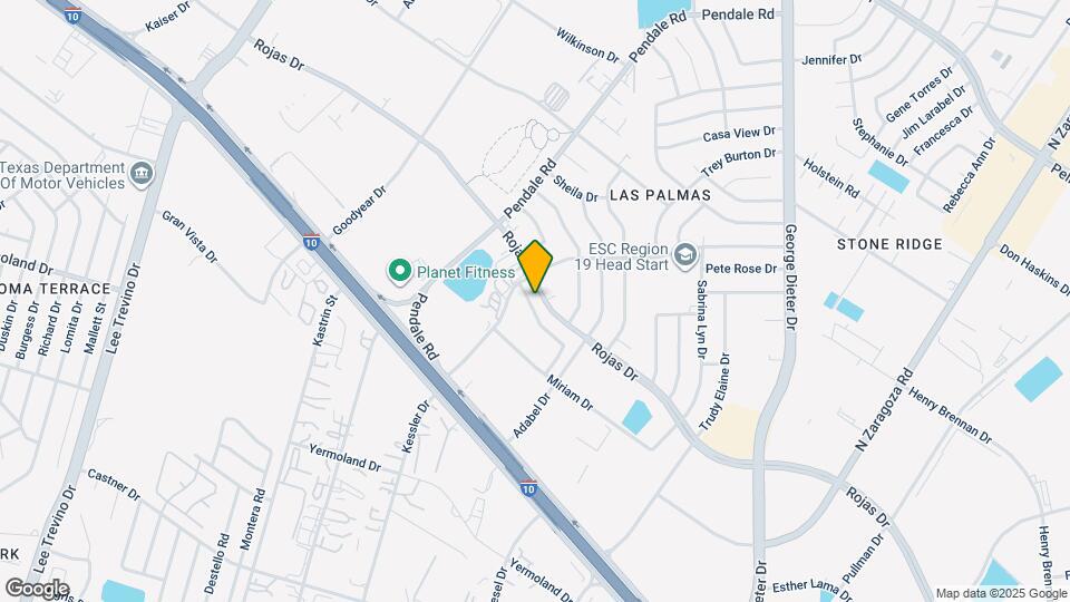 11663 Dos Palmas Dr Mapa y Detalles de la Ubicación