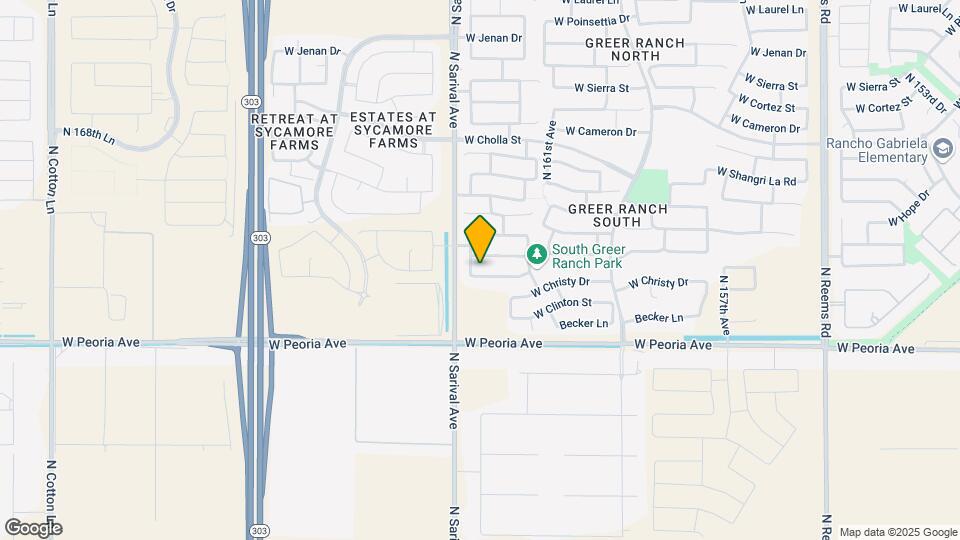 16268 W Crenshaw St Map and Location Details