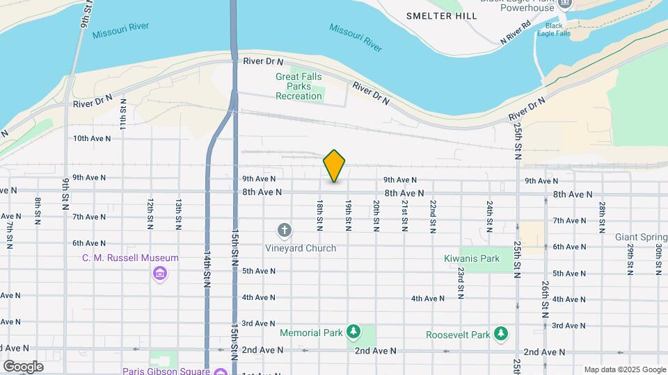 1815 8th Ave N Map and Location Details