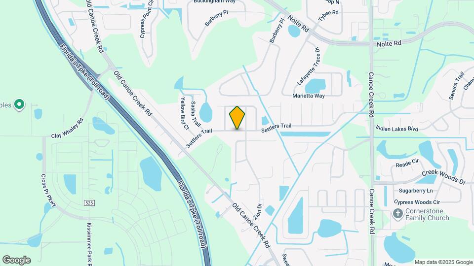 2961 Settlers Trail Map and Location Details