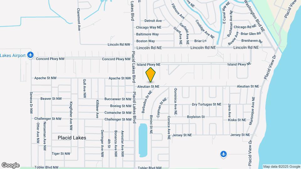 232 Aleutian St NE Map and Location Details