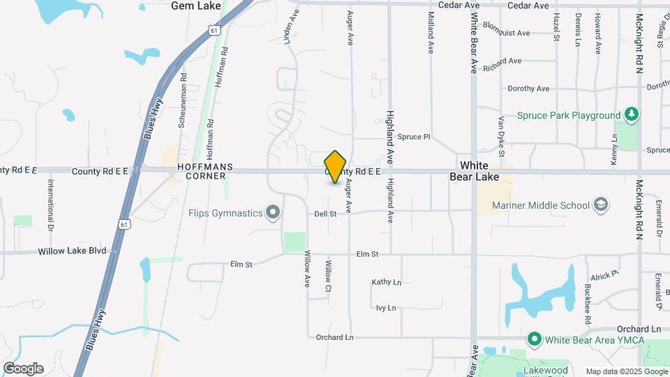 3580 Rooney Pl Mapa y Detalles de la Ubicación