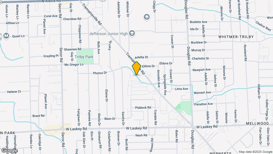 2829 Eldora Dr Map and Location Details