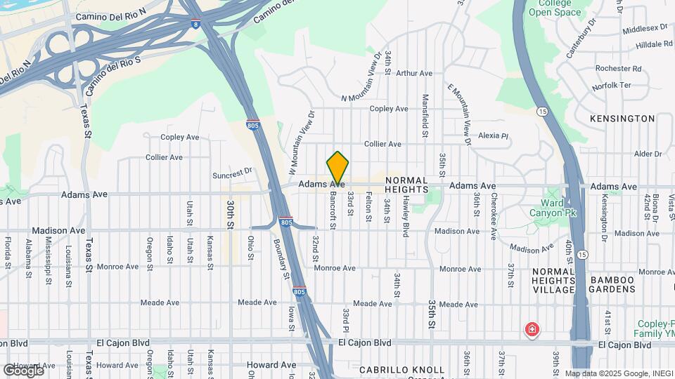 4695 Bancroft St Map and Location Details