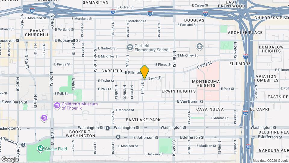 433 N 14th St Mapa y Detalles de la Ubicación
