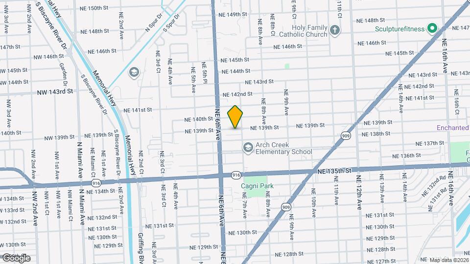 648 NE 139th St Map and Location Details