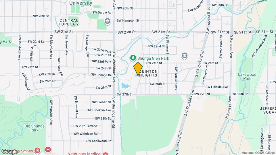 2511 SW Buchanan St Map and Location Details