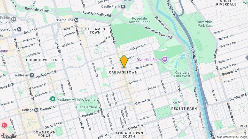 543 C Parliament St Map and Location Details