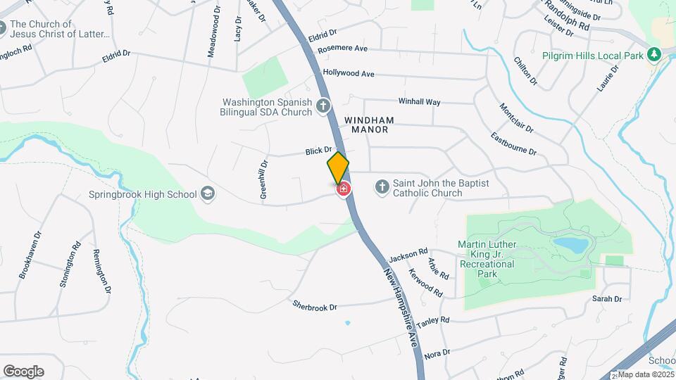 610 Valley Brook Dr Map and Location Details