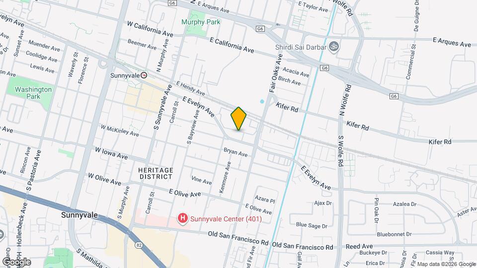 528 E Washington Ave Map and Location Details