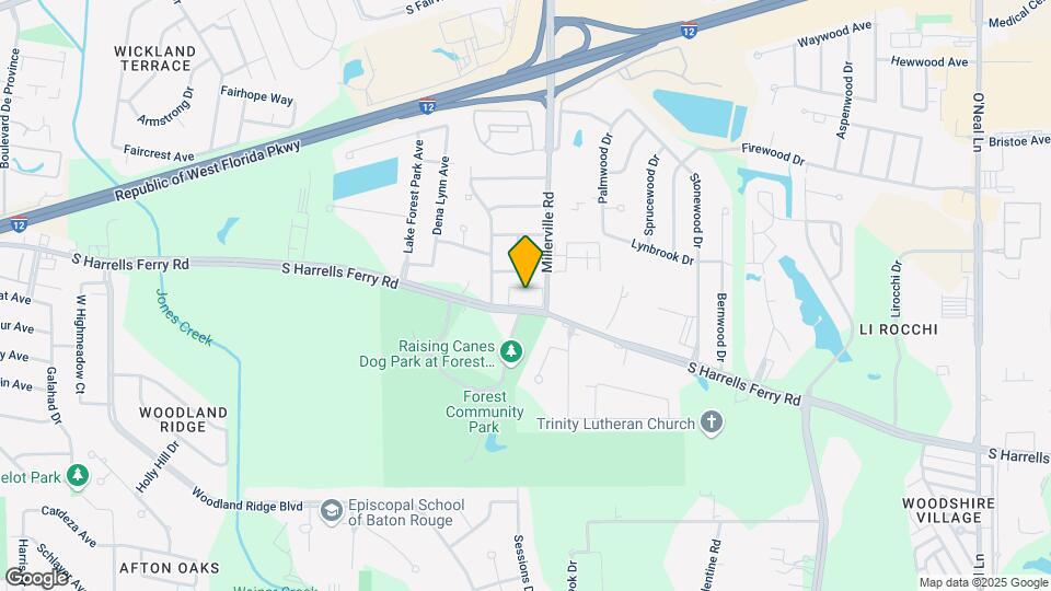 14355 S Harrells Ferry Rd, Unit 210 Map and Location Details